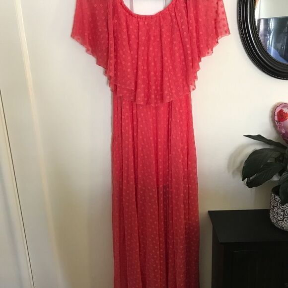 Likely Blaine Ruffle Off The Shoulder Shift Dress - Picture 7 of 8